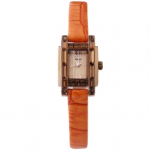 TIME100 Fashion Square Rhinestone Leather Straps Quartz Watch for Women W50224L