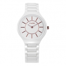 Time100 Fashion Simple Ultra Thin Ceramic Women's Watch(Medium Size) W50173M