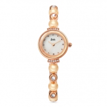 Barbie Princess Series Fashion Simple Diamond Pearl Women Bracelet Quartz Watch B50551L