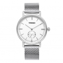 Time100 Men's Steel Mesh Band Fashion Quartz Watch Couple Watch W80188G