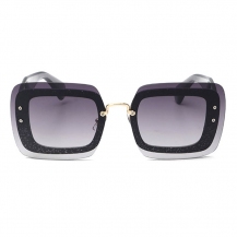 Faddish Square Frame UV Protection Women Sunglasses TSGL011