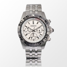 Time100 Men Sports Casual Stainless Steel Case&Band Quartz Movement Watch W70002G