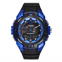 Time100 Dual Time Display Multifunction Outdoor Sport Electronic Watch W40111G