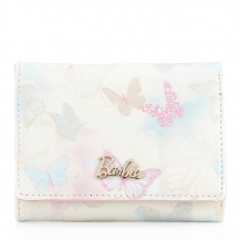 Barbie Sweet Series Cute Refreshing Butterfly Print PU Leather Women Purse BBPS015