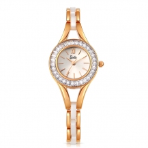 Barbie Princess Series Fashion Simple Diamond Ceramic Women Quartz Watch B50550L