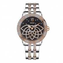 Time100 Luxury Diamonds Fashion Case Bracelet Quartz Womens Watch W80108L