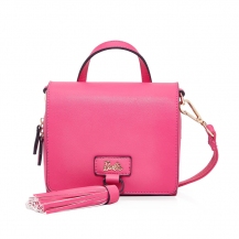 Barbie Tassel Square-shape Pure-color Women Dual Use Cross-body Bag/Handbag BBFB423
