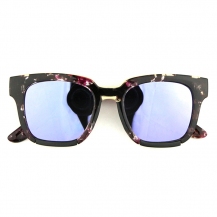 Fashion Square Thick Frame UV Protection Unisex Sunglasses TSGL015